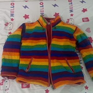 Rainbow coat
